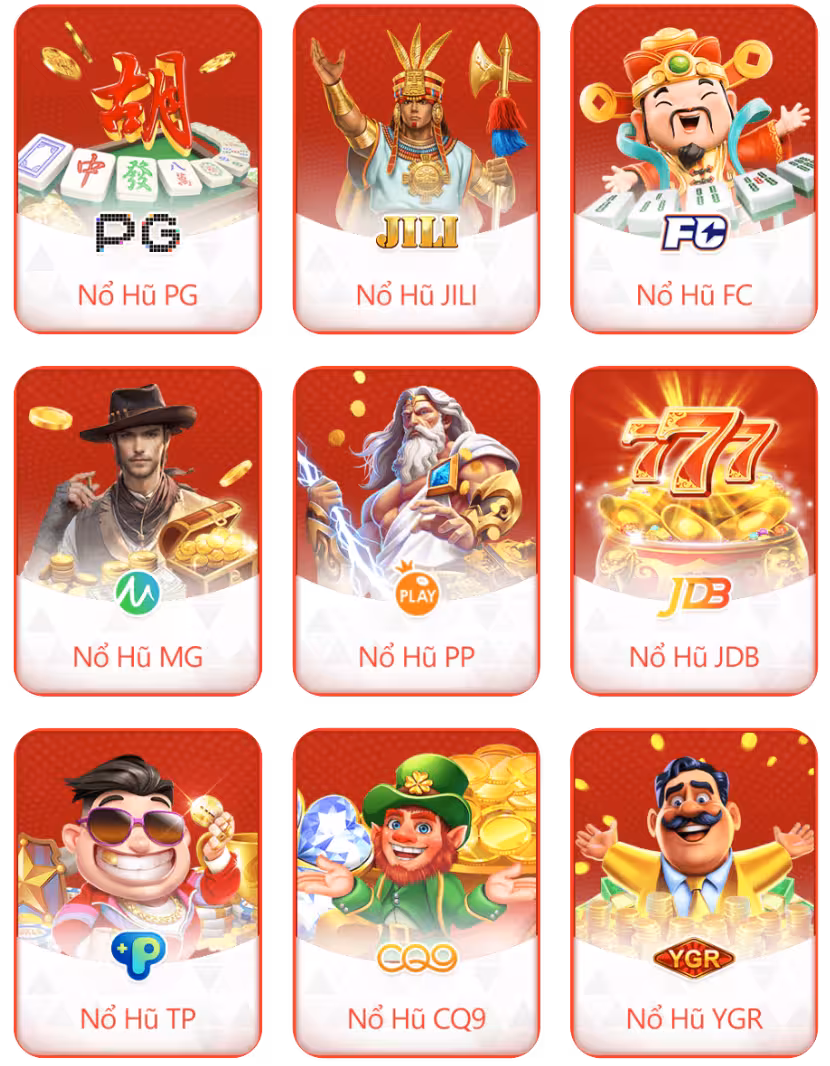 Sảnh game Nổ hũ GG8